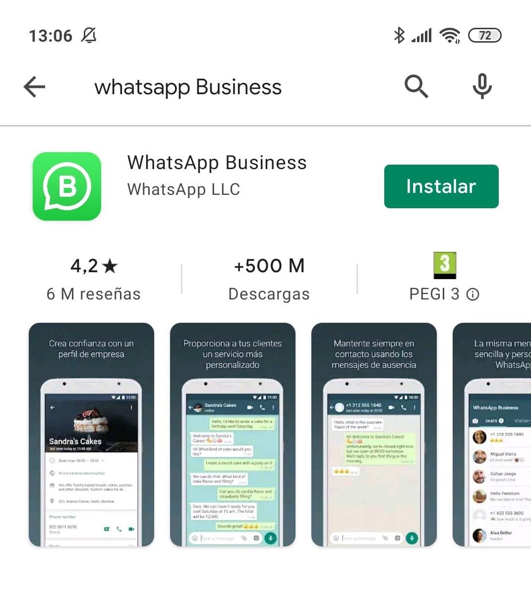 App de WhatsApp Business